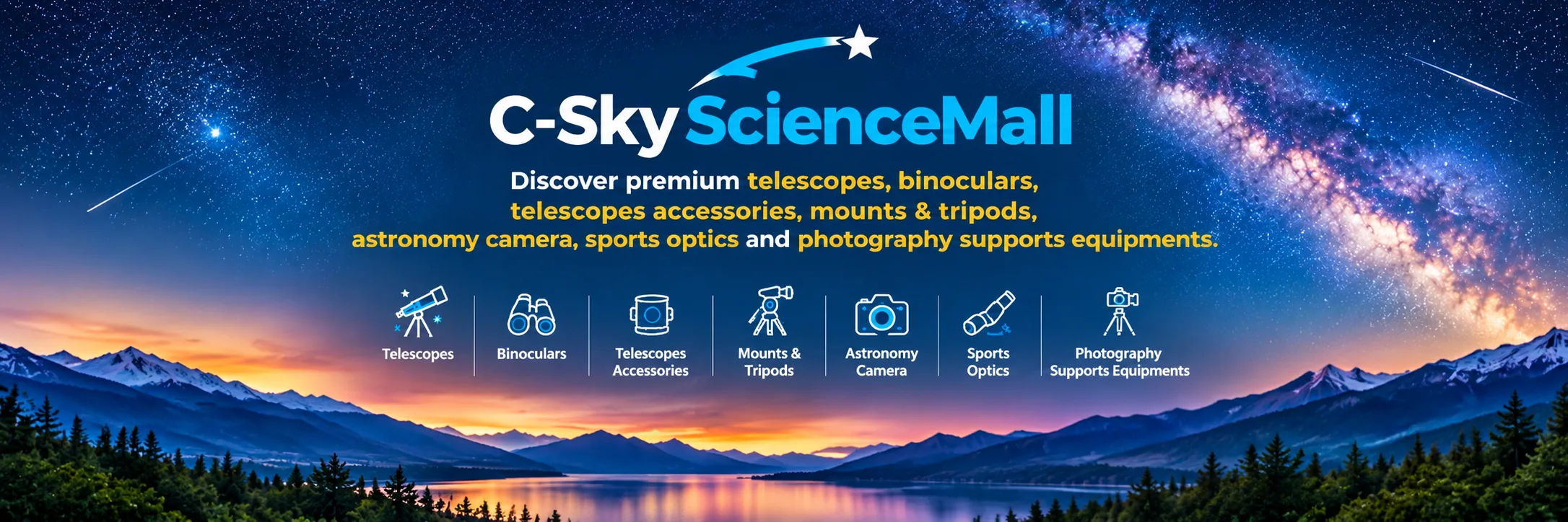 C-SkyScienceMall Category Banner